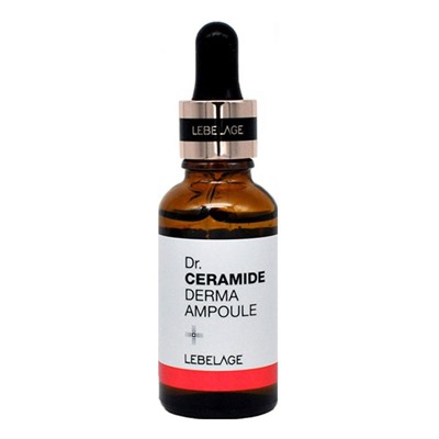 Укрепляющая сыворотка с церамидами Dr. Ceramide Derma Ampoule, Lebelage 30 мл