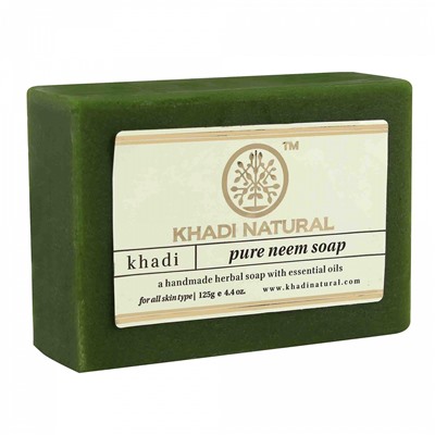 Khadi Pure Neem Soap 125g / Мыло с Чистым Нимом 125г