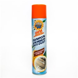 Полироль для мебели anti-dust orange boom, с антистатическим эффектом, 300 мл No brand