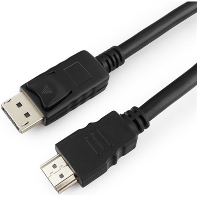 Кабель Cablexpert DisplayPort-HDMI CC-DP-HDMI-6, 20M/19M, 1.8м, черный