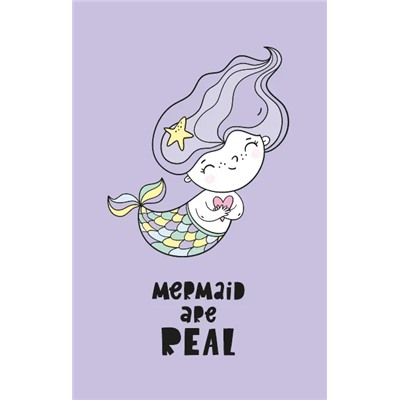 Держатель для карт «Mermaid are real» (6,5 х 9,5 см)