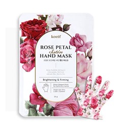 Koelf Rose Petal Satin Hand Mask