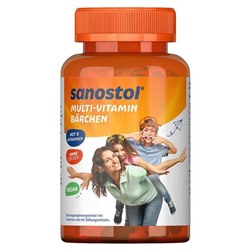 Sanostol Multi-Vitamin Barchen, 60 St Саностол Мультивитаминные Мишки, 60 шт