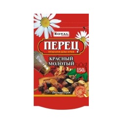 Перец Royal Food Красный молотый ЖГУЧИЙ 50гр (80шт)