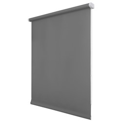 Рулонная штора «Плайн», 180х175 см, цвет темно-серый