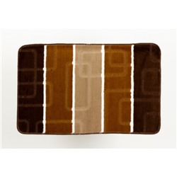 Коврик для ванной «Авангард», 50 х 80 см, цвет коричневый