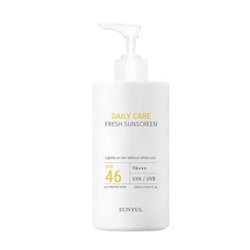 EUNYUL Daily Care Свежий солнцезащитный крем (SPF46 PA+++) 300мл