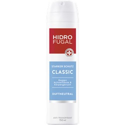 Hidrofugal Deo Spray Antitranspirant Classic, Гидрофугал Дезодорант-антиперспирант Спрей для тела с нейтральным ароматом, 150 мл