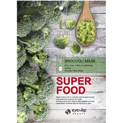 Маска на тканевой основе SUPER FOOD BROCCOLI MASK, EYENLIP, 23 мл