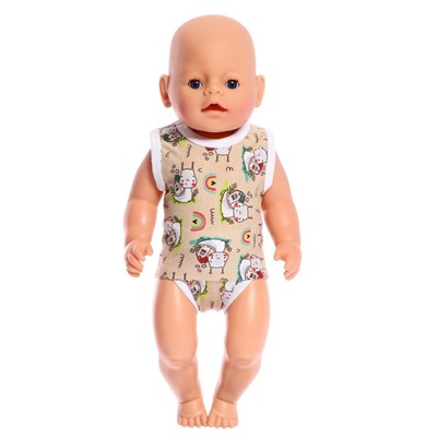 Одежда для куклы 38-42 см «Майка и трусики»