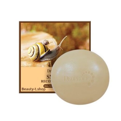 Мыло с улиточным муцином Soap Snail, DEOPROCE   100 г