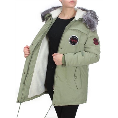 533 MENTHOL Куртка парка зимняя женская KSV (100 гр. тинсулейт + искусственный мех) размер 48/50 российский