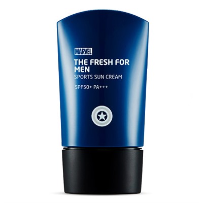 THE FACE SHOP The Fresh For Men Sports Солнцезащитный крем для мужской кожи SPF50+ PA+++ [Marvel edition]