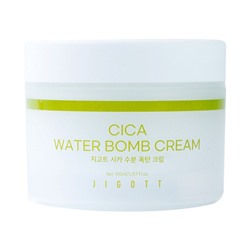 Крем для лица увлажняющий с центеллой Cica Water Bomb Cream, Jigott 150 мл