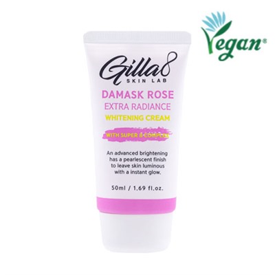 GILLA8 Damask Rose Extra Radiance Отбеливающий крем 50мл