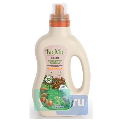BioMio Bio-Soft Кондиционер для белья с эфирным маслом Мандарина, 1 л.