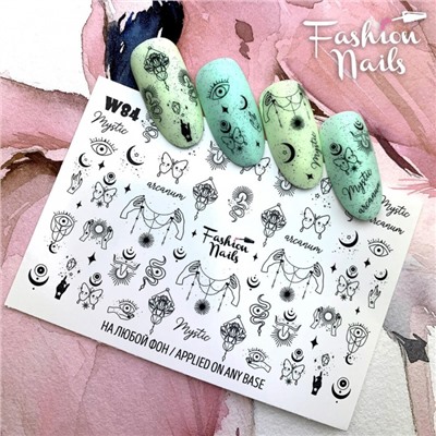 Fashion Nails, Слайдер-дизайн W84