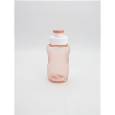 Бутылка "Fitness" с трубочкой, pink (350 ml)