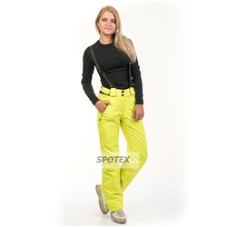 Горнолыжные брюки женские Snow Headquarter D-8172  полукомбинезон, lemon, стрейч