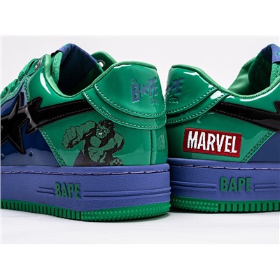 Кроссовки Marvel x BAPE Sta Force 1 low