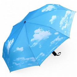 Складной зонт Голубое небо