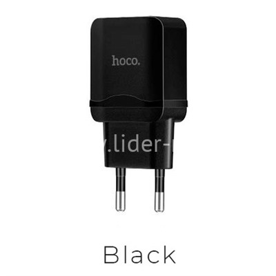 СЗУ 2 USB выхода (2400mAh/5V) HOCO C33A (черный)