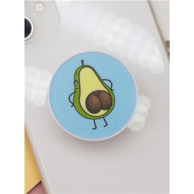 Попсокет "Funny avocado"