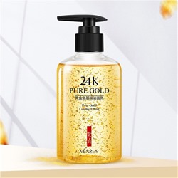 Глубоко очищающий гель для умывания VENZEN Pure Gold 24K, 200гр