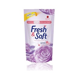 Кондиционер для белья Fresh & Soft Violet Romance Softener, CJ LION  600 мл (запаска)