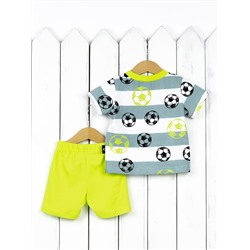 Комплект для мальчика Baby Boom КД505/1 Футбольные мячи + дайкири я717