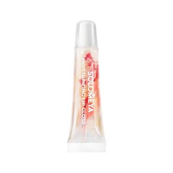Увлажняющий блеск для губ  Клубничный смузи, Moisturizing Lip Gloss  Strawberry Smoothie, Solomeya, 9 мл
