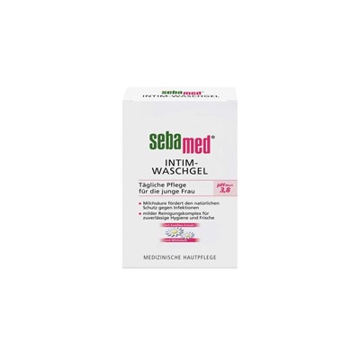 sebamed Intim Waschgel pH 3,8 Себамед Гель для интимной гигиены с ромашкой, бисабололом и алоэ, ph-фактор 3,8, 5шт х 200мл