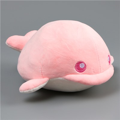 Мягкая игрушка «Дельфин», 19 см, цвет розовый