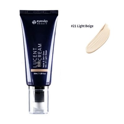 Крем для лица ББ Lucent bb cream  21 Light Beige, EYENLIP, 50 мл