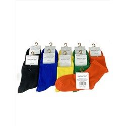 Яркие женские носки из хлопка, 10 пар