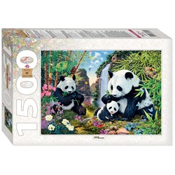 Мозаика "puzzle" 1500 "Панды"