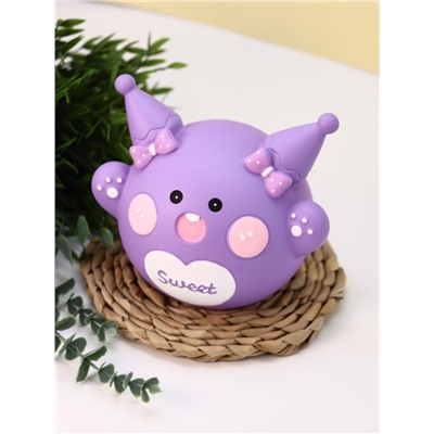 Копилка "Magic rabbit", purple (14 см), пластик