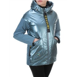 BM-925 GREY-BLUE Куртка демисезонная женская АЛИСА (100 гр. синтепон) размер 46/48 российский