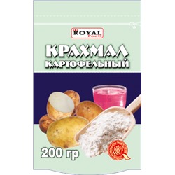Крахмал картофельный Royal Food ДОЙПАК 200гр (35шт)