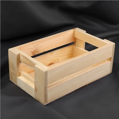 Ящик для рукоделия, деревянный, 25 × 15 × 9,5 см