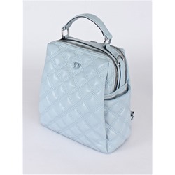 Рюкзак жен искусственная кожа VF-592737-1  (change),  2отд,  4внут+3внеш карм,  голубой SALE 243802