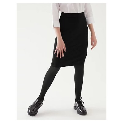 Girls' Short Tube School Skirt (9-18 Yrs)