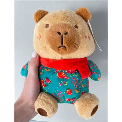 Мягкая игрушка "Capybara", green, 19 см