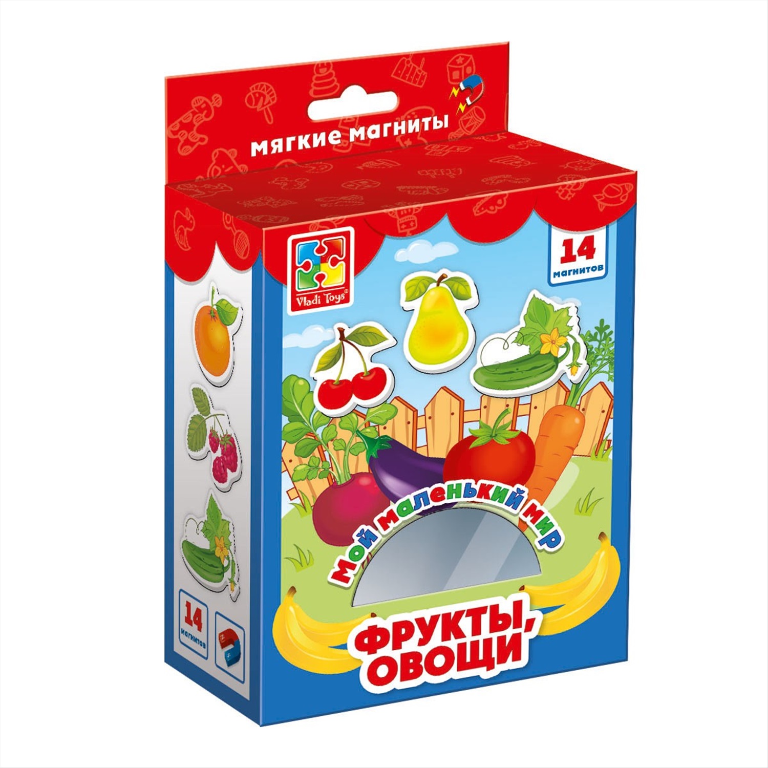 Развивающая игра VLADI TOYS VT3106-03 Мой маленький мир Овощи, фрукты  купить, отзывы, фото, доставка - Совместные покупки в Калининграде и области