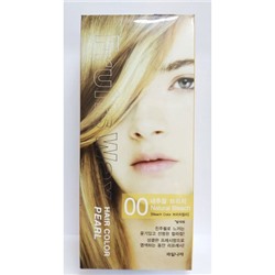 Краска для волос на фруктовой основе Fruits Wax Pearl Hair Color, оттенок 00 Natural Bleach, WELCOS  60 мл/60 г