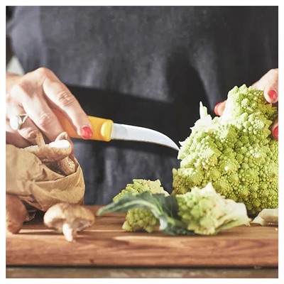 UPPFYLLD Набор ножей для очистки овощей, 3 шт., разные цвета.