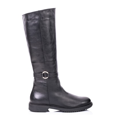 Женские кожаные сапоги Tacchi Grande TG4121 1V Черный: Под заказ