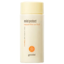 Goodal Mild Protect Солнцезащитный флюид с натуральным фильтром SPF50+/PA++++