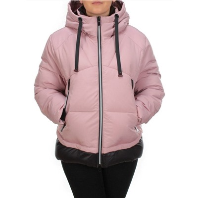 21068 PINK Куртка зимняя женская FLANCE ROSE (200 гр. холлофайбера) размер 42