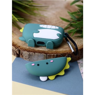 Чехол для AirPods Pro "Cute dinosaur", green